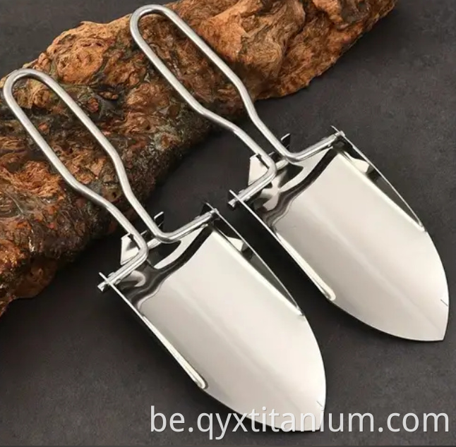 titanium folding shovels